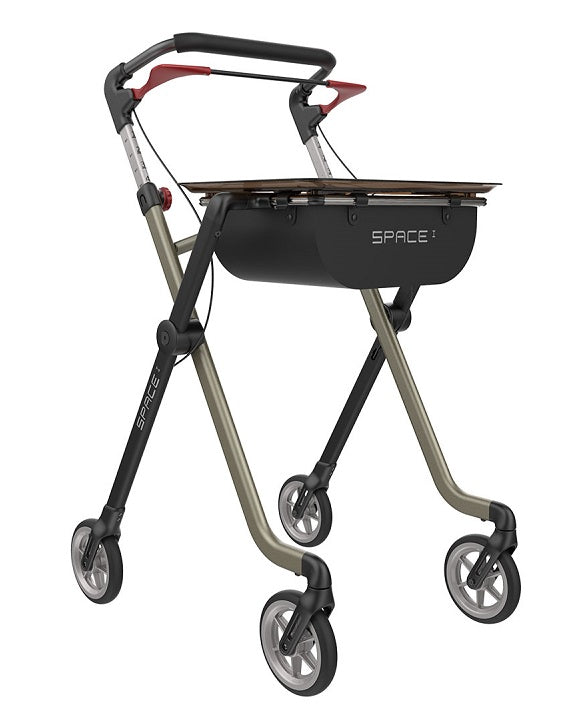 Space I Indoor Rollator - Champagne / Black